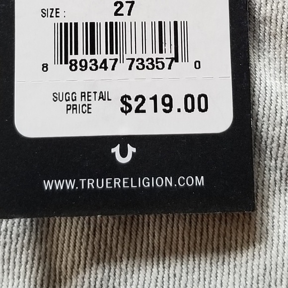 🔥Size25,26🔥True Religion Denim Short Overalls - Picture 6 of 6